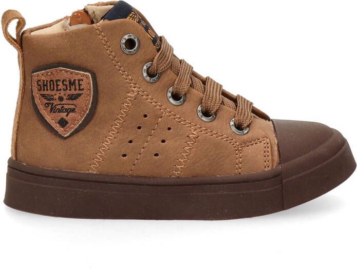 Shoesme veterboots bruin Jongens Leer Effen 36 | Enkelboot van - Foto 10