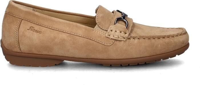 Sioux 40162 738 Instappers Beige Leer Dames Breedtemaat H Beige - Foto 6