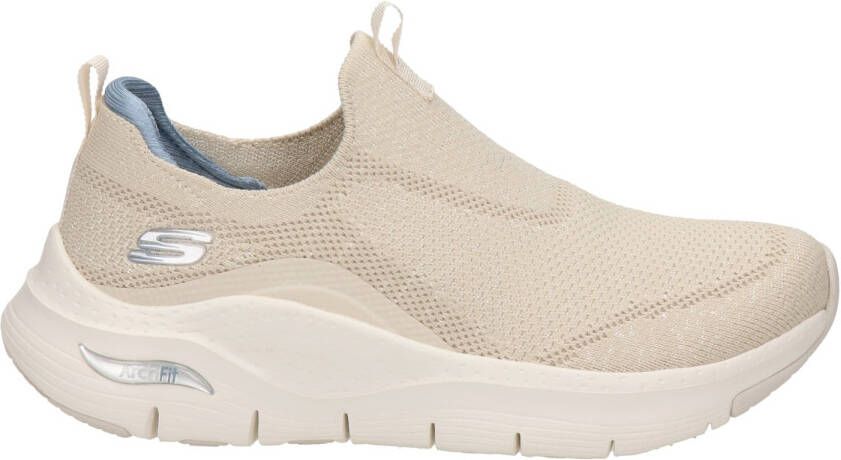 Skechers Arch Fit slip-on sneakers ecru