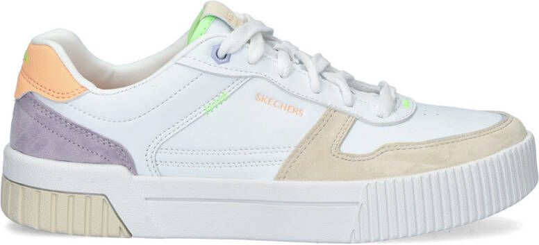 Skechers Court Classic Jade sneakers wit pastel