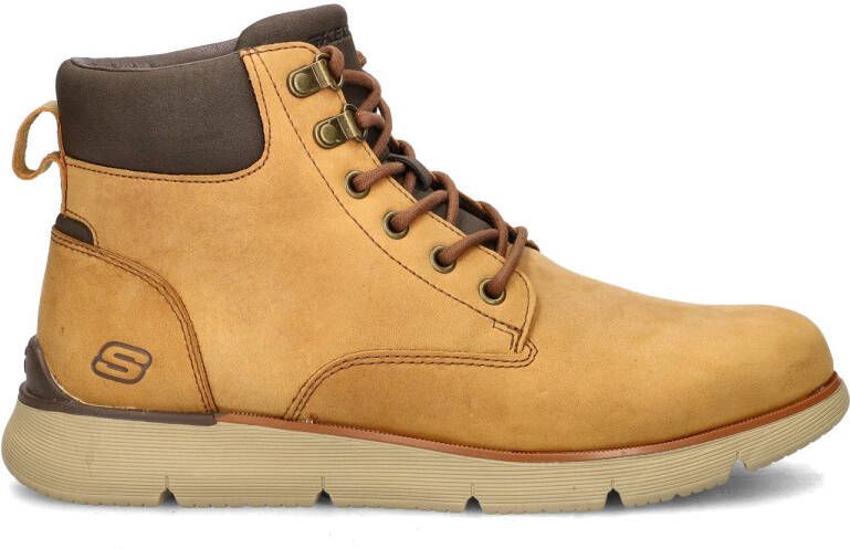 Skechers Augustino heren veterboot Cognac - Foto 1