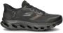 Skechers Hands Free Slip-In Glide Step 2 heren sneaker Zwart - Thumbnail 2
