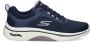 Skechers Go Walk Arch Fit sneakers donkerblauw - Thumbnail 1
