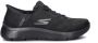 Skechers Slip-Ins: GO Walk Flex Smooth Motion 216326-BBK Mannen Zwart Sneakers - Thumbnail 4