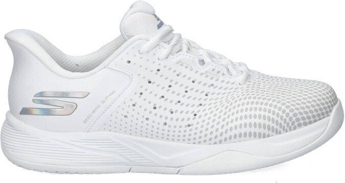 Skechers Hands Free Slip-In Arch Fit Vipert Court dames sneaker Wit