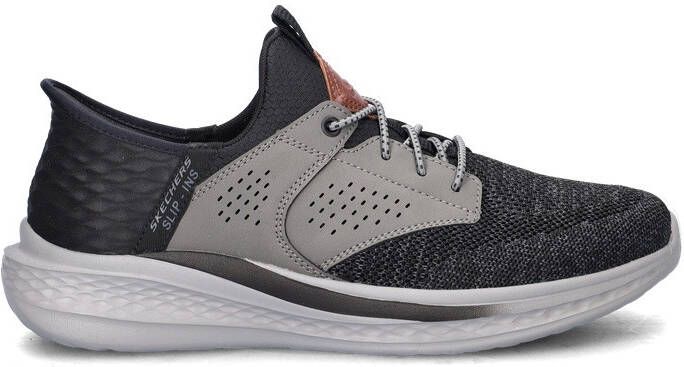 Skechers Slip-on sneakers SLADE-CASTER Slipper sneaker met elastiek en slip-ins
