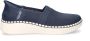 Skechers Hands Free Slip-In Wilshire BLVD dames instapper Blauw - Thumbnail 3