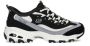 Skechers D'Lites-Smooth Nostalgia Dames Sneakers Zwart - Thumbnail 2