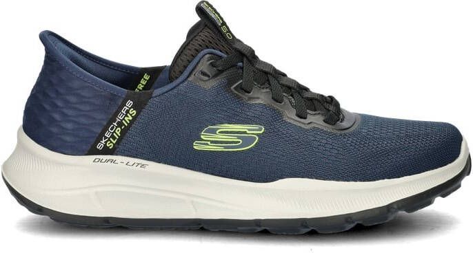 Skechers Hands Free Slip-Ins Equalizer 5.0 heren instapschoen Blauw wit