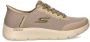Skechers Slip-ins Go Walk Flex Netro Heren Instappers Taupe - Thumbnail 3