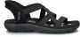 Skechers Sandalen Slip-ins: Reggae Slim Stretch Flex 163460 BBK Zwart - Thumbnail 1