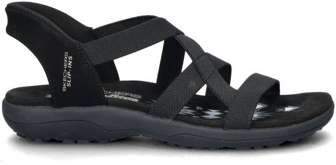 Skechers Sandalen Slip-ins: Reggae Slim Stretch Flex 163460 BBK Zwart - Foto 6
