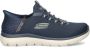 Skechers Slip-Ins Summits High Range 232457W-NVY nen Marineblauw Sneakers - Thumbnail 3
