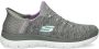 Skechers Instappers SUMMITS DAZZLING HAZE Slip-ins sneaker vrijetijdsschoen met subtiele contrastdetails - Thumbnail 2