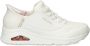 Skechers Slip-on sneakers Uno Easy Air instapschoen slippers plateausneaker met sleehak - Thumbnail 3