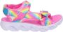 Skechers Hypno-Flash Rainbow Lights Meisjes Sandalen Multi - Thumbnail 2