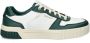 Skechers Jade dames sneaker Wit Groen - Thumbnail 1