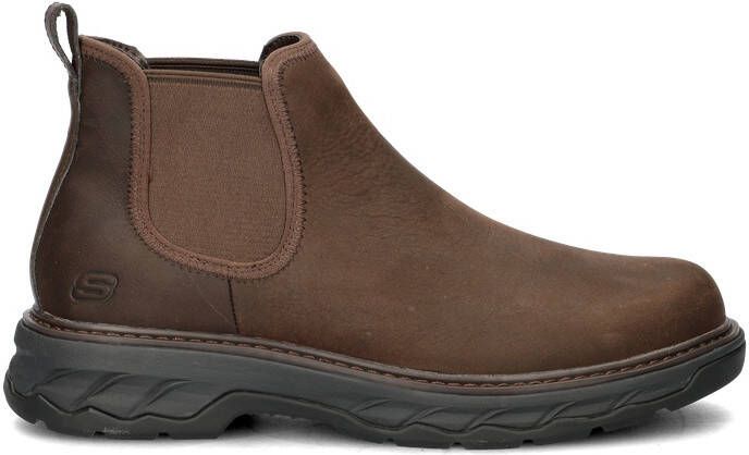 Skechers Lockett Heath heren chelseaboot Bruin - Foto 2