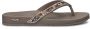 Skechers Arch Fit Meditation Glam Gal VEGAN Slipper Taupe - Thumbnail 4