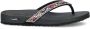 Skechers Meditation Arch Fit teenslippers met strass zwart - Thumbnail 2