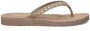 Skechers Meditation Lucky One Dames Slippers Taupe - Thumbnail 2