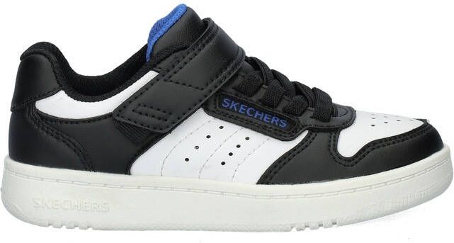 Skechers Quik Street sneakers zwart wit Jongens Imitatieleer Meerkleurig 34 - Foto 7