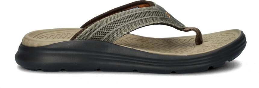 Skechers Relaxed Fit:Sargo-Point Vista Slipper Mannen Groen - Foto 9