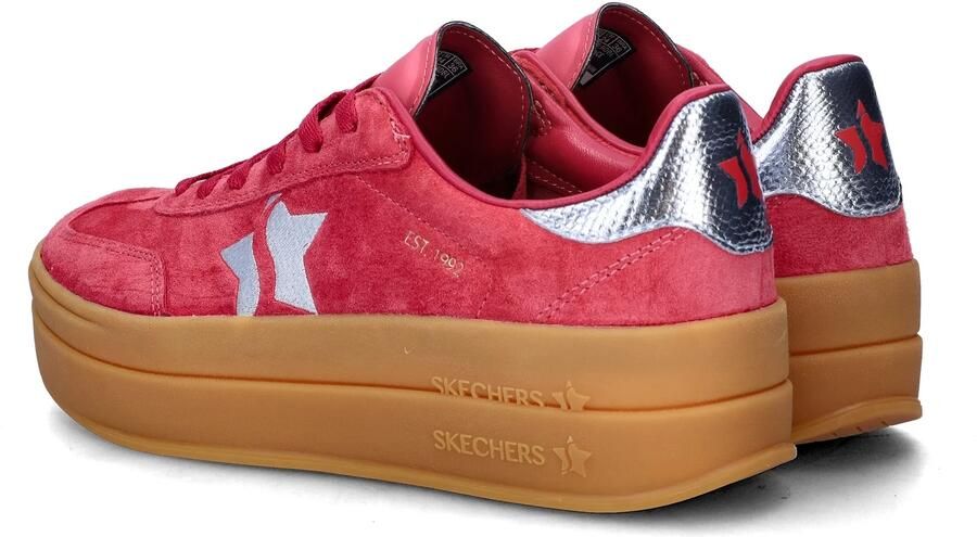 Skechers Academy Hi dames sneaker Rood - Foto 4