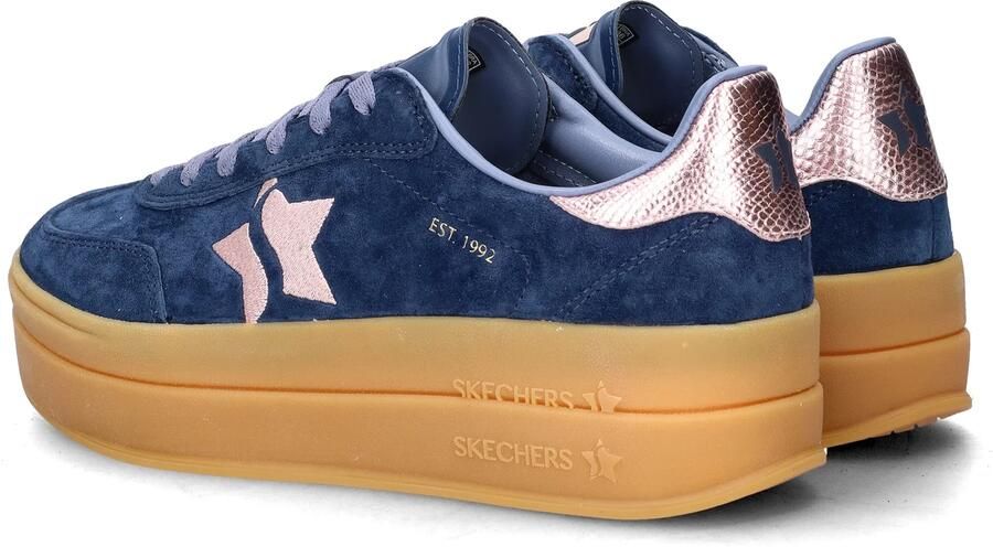 Skechers Academy Hi dames sneaker Blauw - Foto 4