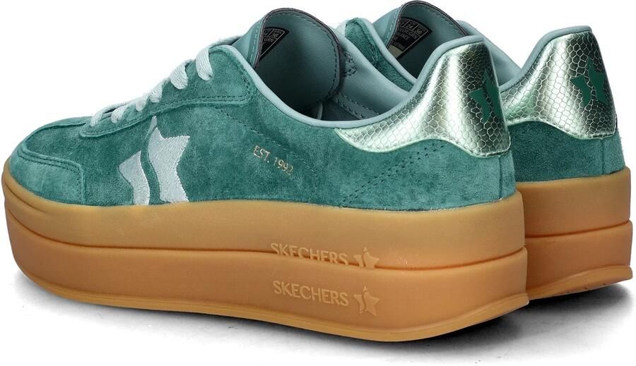 Skechers Academy Hi dames sneaker Groen - Foto 4