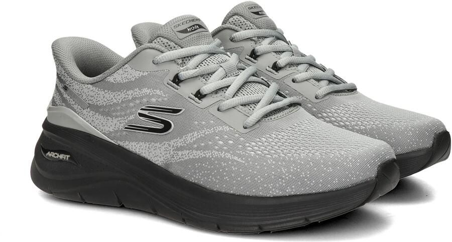 Skechers Arch Fit 3.0 heren sneaker Antraciet - Foto 4