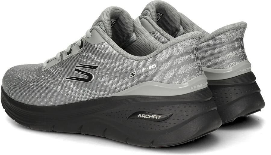 Skechers Arch Fit 3.0 heren sneaker Antraciet - Foto 5