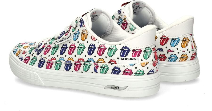 Skechers Arch Fit Arcade Sing it Out dames sneaker Wit multi - Foto 3