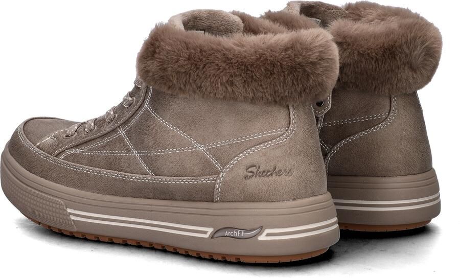 Skechers Arch Fit Arcade dames veterboot Donker Taupe - Foto 4
