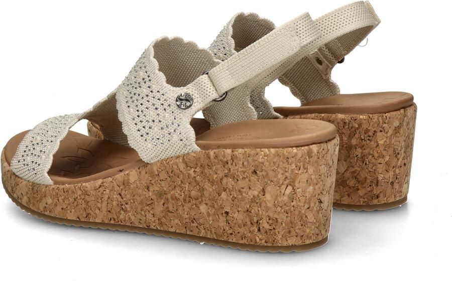 Skechers Arch Fit Beverlee dames sandaal Off White - Foto 4