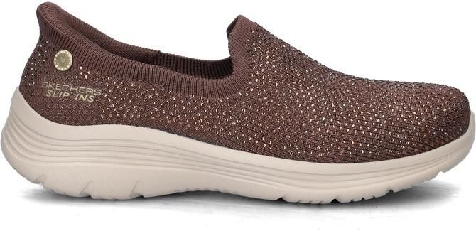 Skechers Hands Free Slip-Ins Bedford Genuine Gem dames instapschoen Bruin - Foto 4