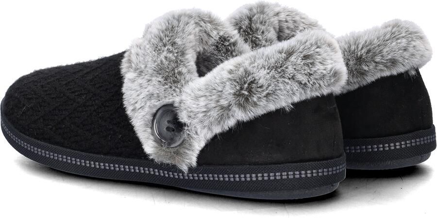 Skechers Cozy Campfire dames pantoffel Zwart - Foto 4