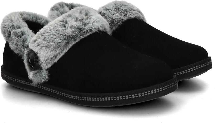 Skechers Cozy Campfire dames pantoffels Zwart - Foto 4