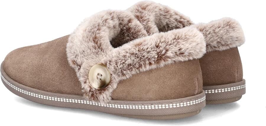 Skechers Cozy Campfire dames pantoffels Taupe - Foto 5