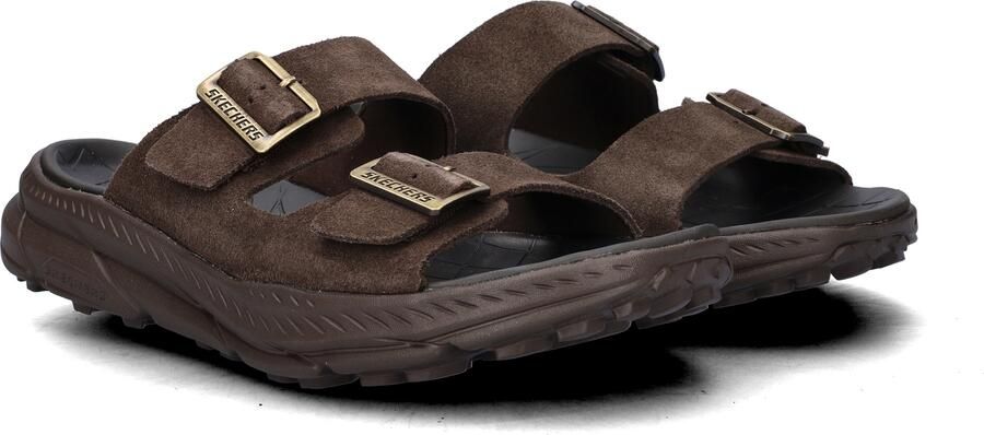 Skechers Delano heren slipper Bruin - Foto 4