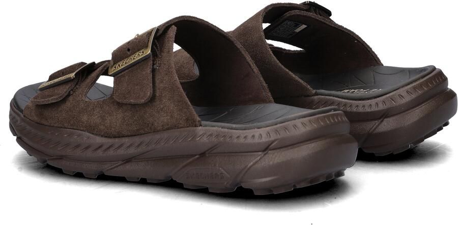 Skechers Delano heren slipper Bruin - Foto 3
