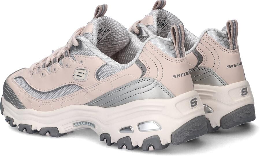Skechers Sneakers D'LITES-CHROMATIC plateausneaker veterschoen met metallic accenten - Foto 6