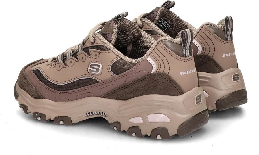 Skechers D'LITES-MODERN CLASSIC Dames Sneakers Bruin - Foto 11