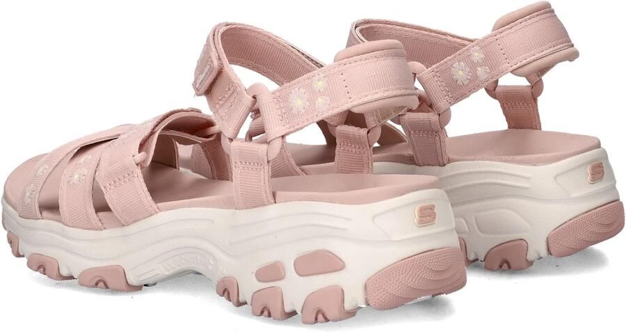 Skechers D'lites dames sandaal Roze - Foto 3