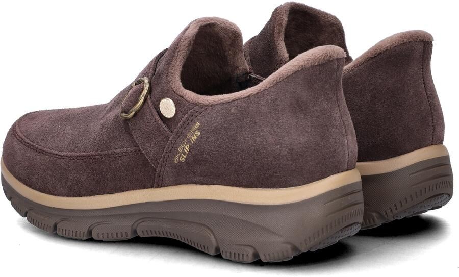 Skechers Hands Free Slip-Ins Easy Going dames instapschoen Bruin - Foto 4