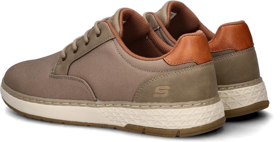Skechers Garlan heren veterschoen Kaki - Foto 3