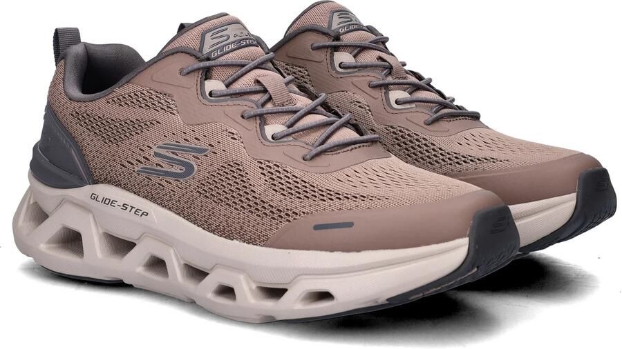 Skechers Glide-Step Altus heren sneaker Donker Taupe - Foto 4