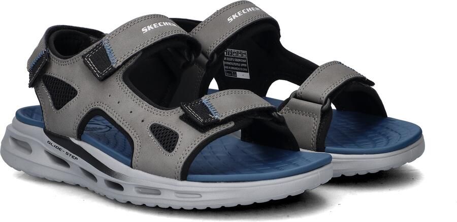 Skechers ORVAN SD GAMBLE Heren Sandalen Charcoal - Foto 12