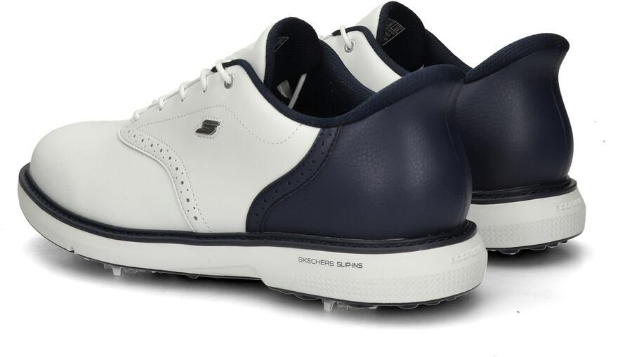 Skechers Skecehrs Hands Free Slip-In Golf Pro Prestige heren golfschoen Wit blauw - Foto 3