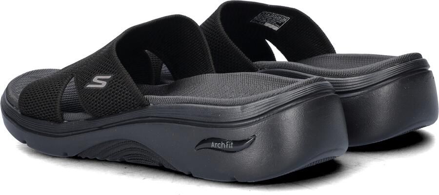 Skechers Go Walk Arch Fit dames slipper Zwart - Foto 5